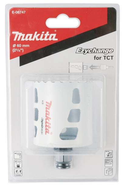 Makita Reikäsahanterä T.C.T 60mm E-06747 - Reikäsahat - 088381570466 - 2