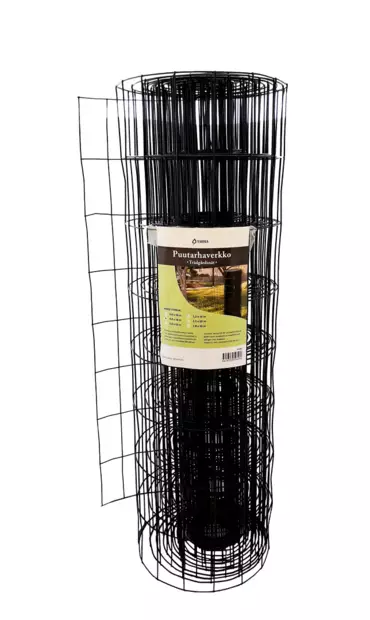 Aitaverkko 0,80cmx25 m Musta - Aitaverkot ja aitatarvikkeet - 6416556934746 - 2