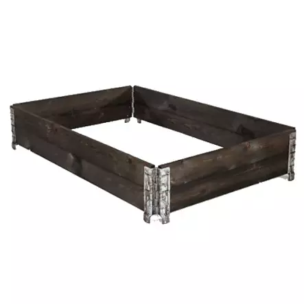 Lavakaulus 80x120x20cm, musta - Ulkoruukut - 6430068430596 - 1