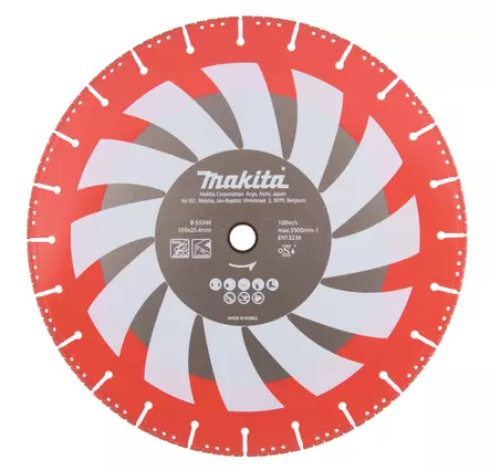 Makita Timanttikatkaisulaikka 350z25,4 m - Timanttilaikat - 088381482066 - 1