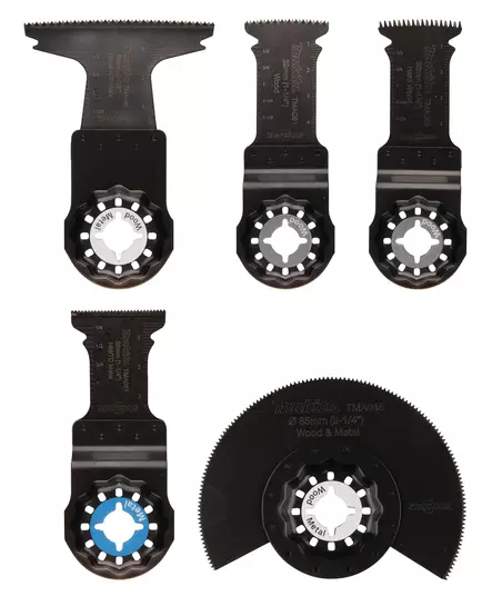 Monitoimikoneen teräsarja sahaukseen - Sahanterät monitoimityökaluille - 0197050364876 - 1