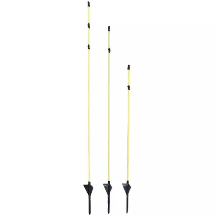 Olli Keltainen lasikuitupylväs 140 cm - Aitaustarvikkeet - 6417160101876 - 1