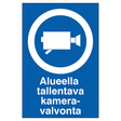 Kilpi Alueella tallentava kameravalvonta - Älykoti ja hälytysjärjestelmät - 6420611520836 - 1