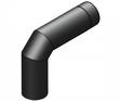 Savuputki Jeremias 150mm 90 astetta musta - Savupiiput ja hormit - 5900856982886 - 1