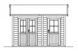 Aittavarasto Cello Ludvika 9,8m2 - Aitat ja vierasmajat - 4018211761876 - 9