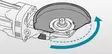 Makita Akkukulmahiomakone GA056G 40V - Akkukulmahiomakoneet ja -suorahiomakonee - 0197050009456 - 18