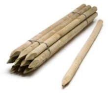 Aitatolppa pyöreä 50x1500 mm - Aitaverkot ja aitatarvikkeet - 6416556101476 - 1