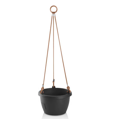 Amppeli Marina 30cm altakast.hiilenmusta - Ulkoruukut - 8595096945936 - 2