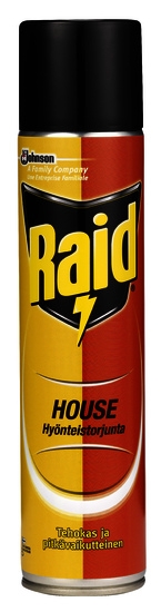 Hyönteisaerosoli Raid House 300ml - Hyönteisten Torjunta-aineet - 6414400022526 - 1