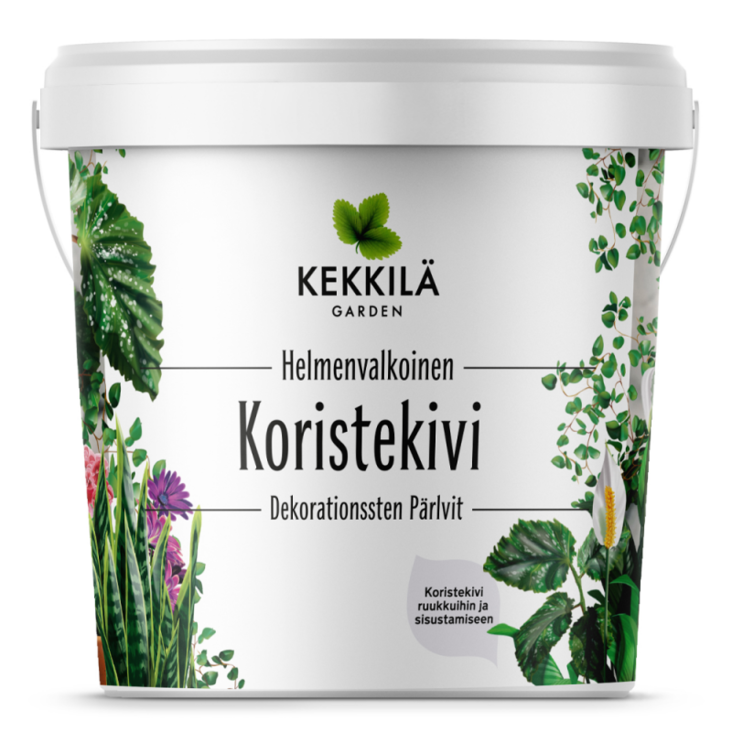 Kekkilä Koristekivi Helmenvalkoinen 1 L - Koristekivet - 6433000101226 - 1