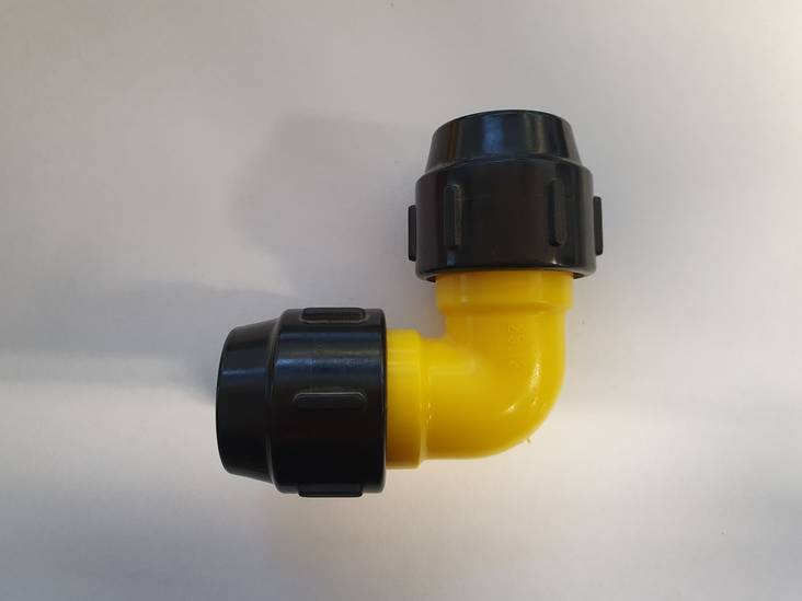 Kulmayhde SK 3/4" muovinen - Kierreliittimet - 6432106 - 1