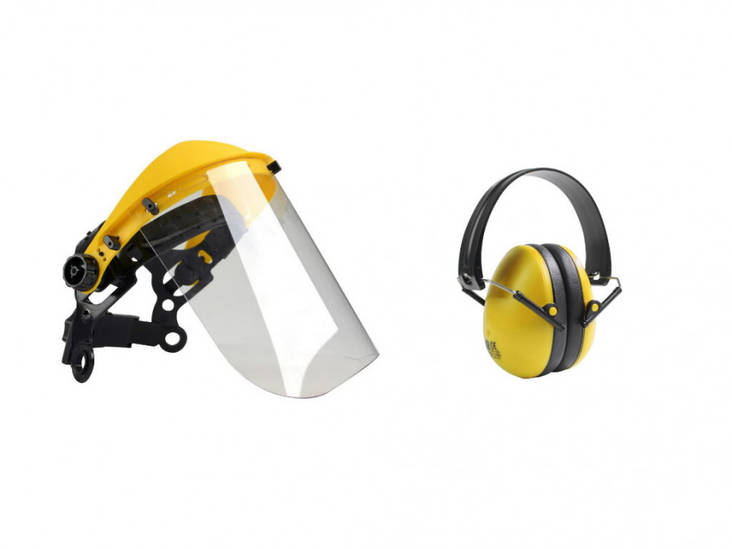 Kuulosuojain + Pleksivisiiri BBT B19627 - Kuulosuojaimet - 6418265006356 - 1