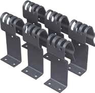 Lapetikkaan asennussarja RR33 musta - Kattoturvatuotteet - 6417538113036 - 1