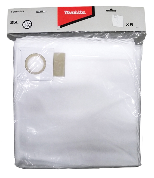 Makita Pölypussi 5 kpl 195558-3 - Imuritarvikkeet - 88381370486 - 1