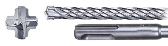 Poranterä 10x200/265mm B-58229 - SDS-poranterät ja taltat - 88381521116 - 1