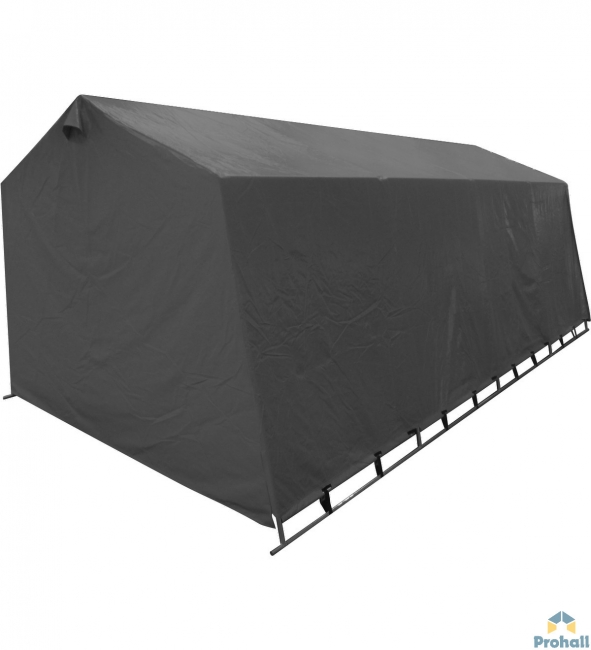 Prohall 2,7 x 5,1m 500g harmaa autoteltta - Pressutallit - 6438014166476 - 1