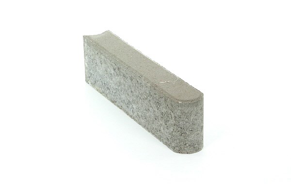 Reunakivi Rudus harmaa 500x80x140mm - Nurmikonreunukset - 6438256035936 - 1