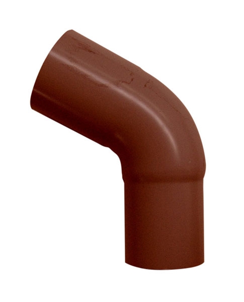 Taivutettu putki Ø 75 mm/60° Ruskea - Sadevesijärjestelmät - 5702752264406 - 1