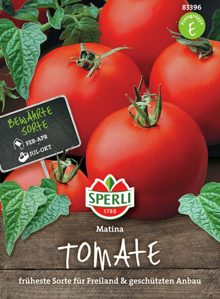 Tomaatti MATINA 144100 - Puutarhasiemenet - 4001523833966 - 1