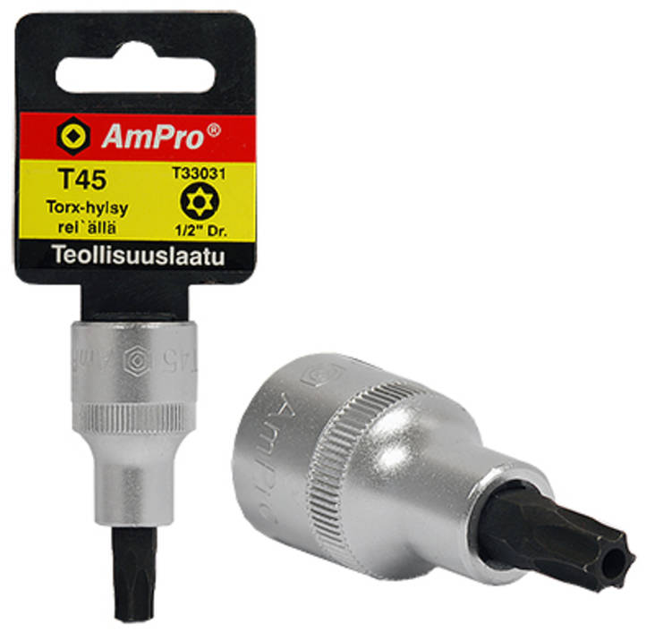Torx-kärkihylsy 1/2" reiällä T50 - Hylsyt ja kuusiokoloavaimet - 795609330336 - 1