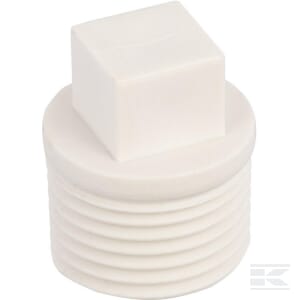 Tuloputken tulppa, 1/2", muovia - Kierreliittimet - 4038704700106 - 1