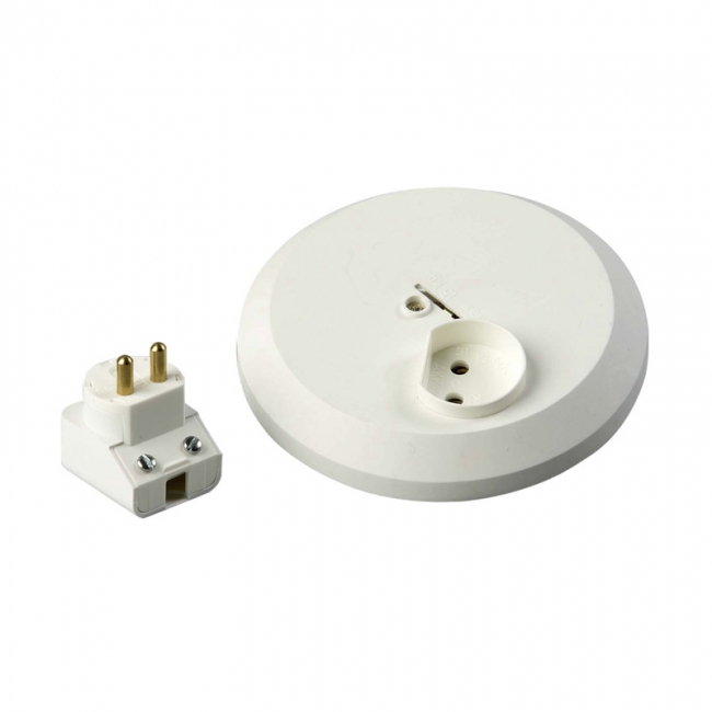 Valaisinpistorasia ABB AKK2P - Jakorasiat, asennusrasiat ja liitäntäras - 6418677309526 - 1