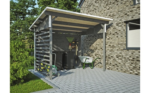 Varastokatos uumaja 5,6m² - Aitat ja vierasmajat - 4018211760596 - 1