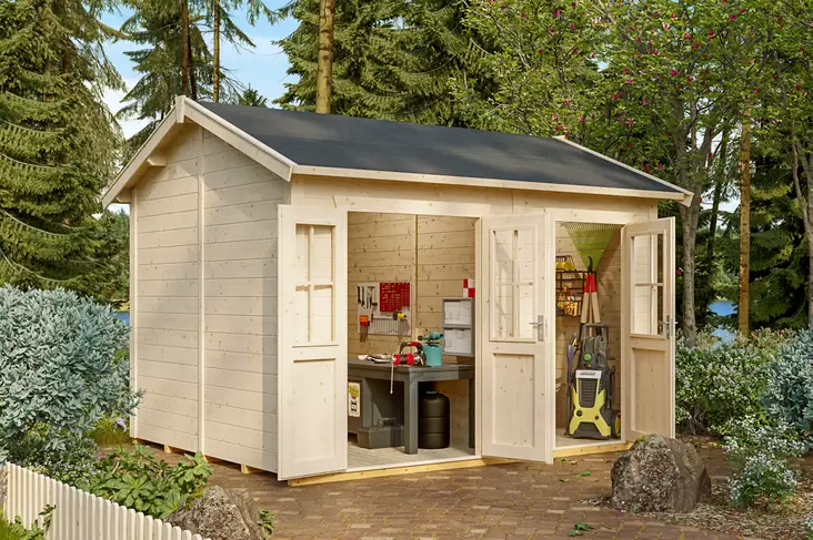 Aittavarasto Cello Ludvika 9,8m2 - Aitat ja vierasmajat - 4018211761876 - 1