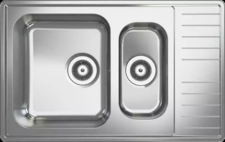 Allas Stala Lyria L40-17s rst - Keittiöaltaat - 6417791138586 - 1