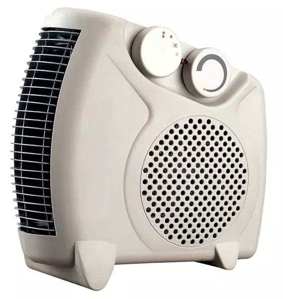 LÄMPÖPUHALLIN OPAL 2000W PYSTY/VAAKA - Sähkölämmittimet ja lämpöpatterit - 6438056156916 - 1