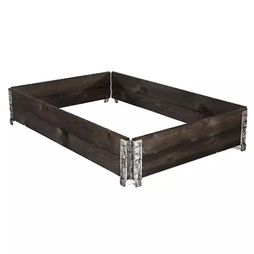 Lavakaulus 80x120x20cm, musta - Ulkoruukut - 6430068430596 - 1