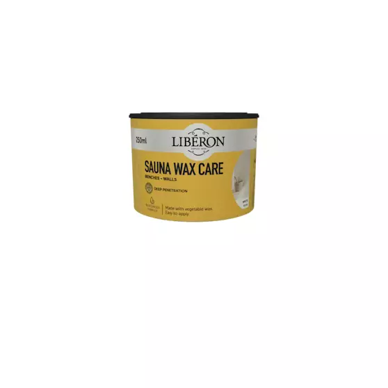 Libéron Sauna Hoitovaha 250ml White Matt - Saunasuojat ja pesuaineet - 3282391066026 - 1