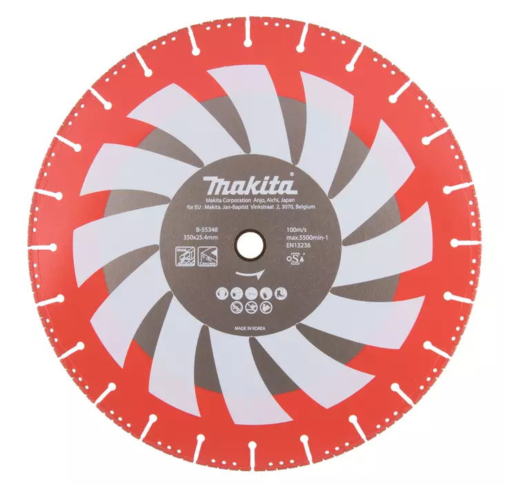 Makita Timanttikatkaisulaikka 350z25,4 m - Timanttilaikat - 088381482066 - 1