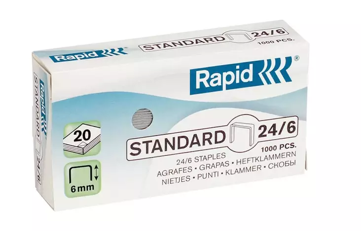 Niitti Rapid 24/6mm - Sinkilät ja niitit - 7313468556006 - 1