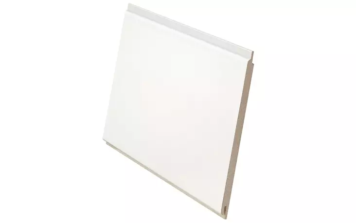 Sisustuspaneeli Cello Ivalo 10x195x2080 MDF valkoinen - Katto- ja seinäpaneelit - 6438313590866 - 1