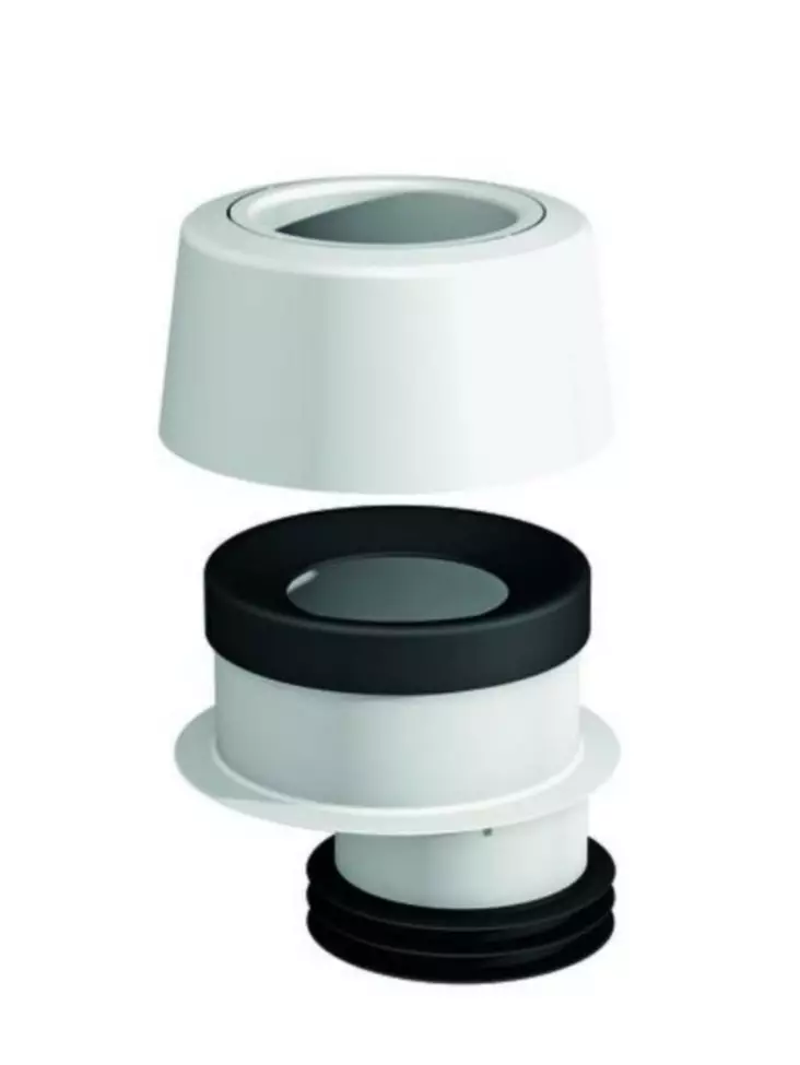 WC-mansetti laipalla Prevex siirto 30mm - Viemäriputken osat - 6415856884416 - 1