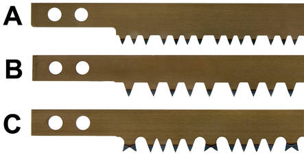 Kaarisahanterä G-Man 39" 990mm G40H39 - Sahanterät - 7392746249397 - 1