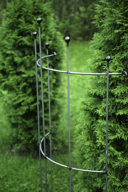 Metallinen kasvituki Kaari 15x40x180cm - Kasvien kiinnitys ja tuenta - 6430040627167 - 1