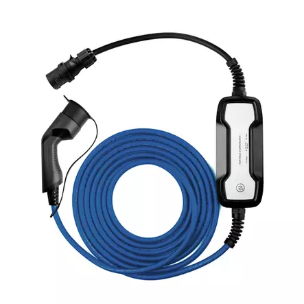 Sähköauton latauskaapeli OPAL Schuko - Type 2 10/16A 3,6kW säädettävä - Autolaturit ja apukäynnistimet - 6438056294687 - 1