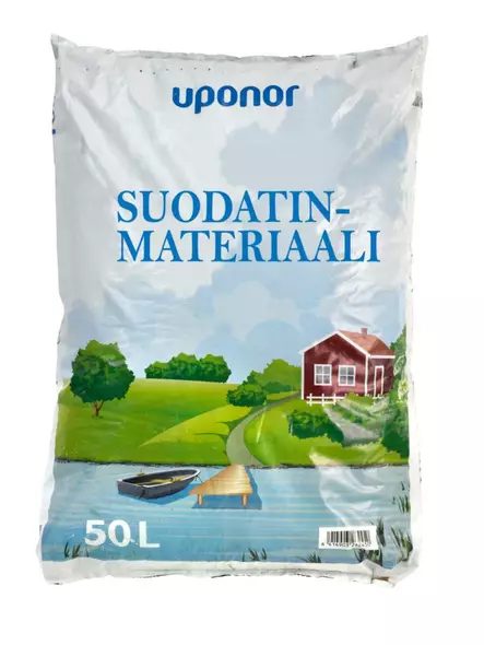 Uponor suodatinmateriaali 50 l - Tarvikkeet ja kemikaalit - 6414905630677 - 1