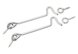 Lankahaka PROF 50mm/5mm - Ovisalvat, ovivasteet ja ovistopparit - 6438313581147 - 1