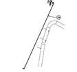 Throttle cable: speed select.:, MTD - Lumilinkojen varaosat - 4049582911447 - 1