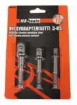 Hylsyadapterisarja 3-os 1/4",3/8",1/2" - Ruuvauskärjet - 6430013067587 - 1