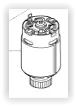 Makita moottori DUR193 629B89-7 - Makita trimmerien varaosat - 629B897 - 1