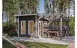 Pihatalo ja pergola Cello Lemland 18,8m2 - Aitat ja vierasmajat - 6438313728207 - 1