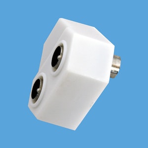 Antennijakopistoke OPAL naaras / 2 uros - Antennit ja antennitarvikkeet - 6416013181287 - 1