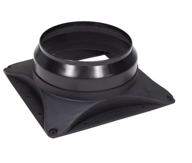 Asennussarja Vilpe S-150/190 Musta - Huippuimurit ja tarvikkeet - 6410457367627 - 1