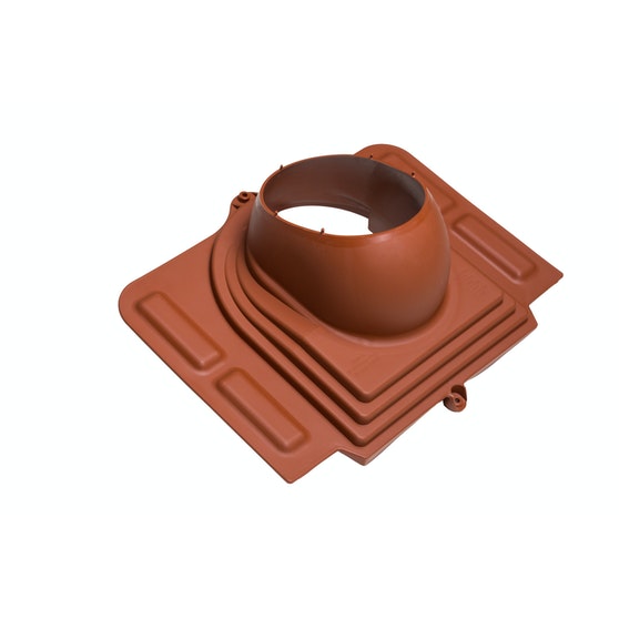 Kattoläpivientilevy VILPE Pelti tiilenp. - Huippuimurit ja tarvikkeet - 6417323735597 - 1