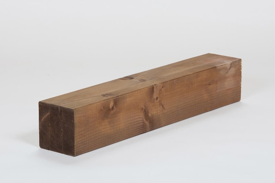 Kestopuutolppa 90x90x3000mm ruskea - Kyllästetty puutavara - 6438313584827 - 1