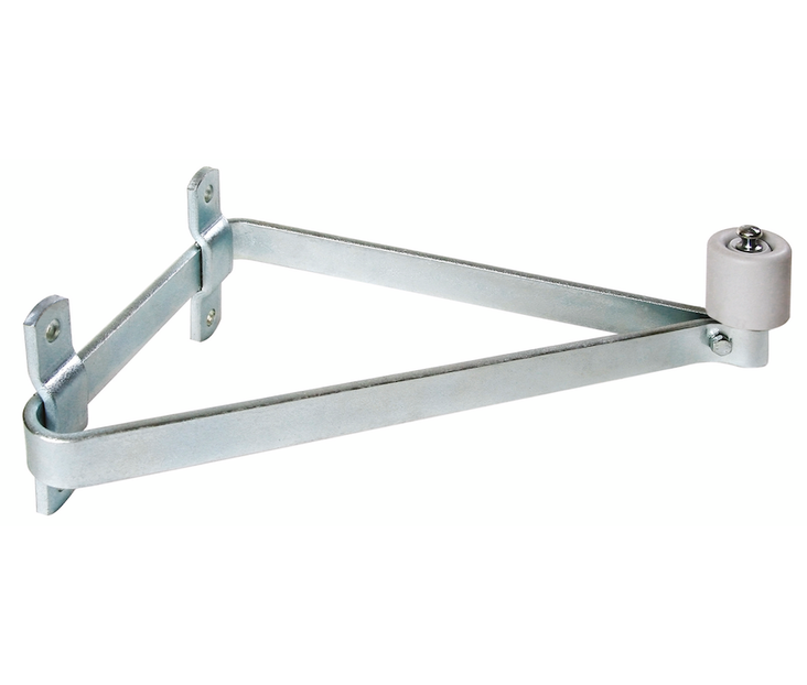 Kolmiovaste PROF 887 teräs/sinkitty - Ovisalvat, ovivasteet ja ovistopparit - 6414671030237 - 1